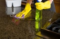 How to clean kitchen countertops