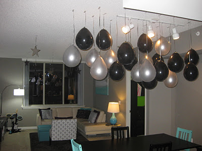 New year party decoration