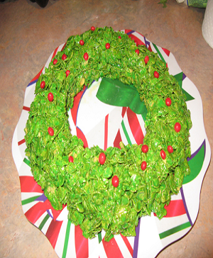 eatable christmas wreaths