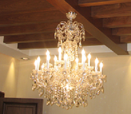 How to clean crystal chandeliers