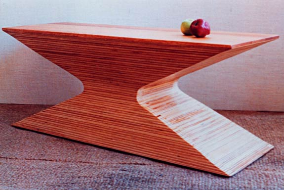 Rectangular coffee table