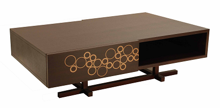 Rectangular coffee table