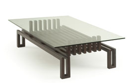 Rectangular coffee table