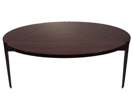 Round coffee table for living room