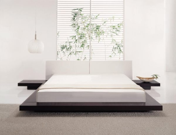 Platform bed for bedroom