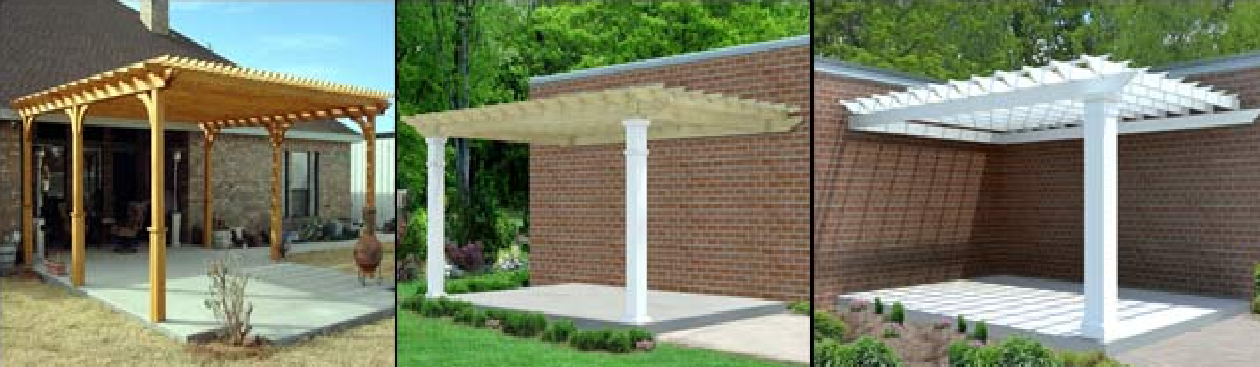 Pergolas design styles