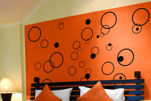 Bedroom wall stickers