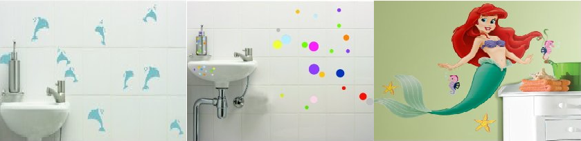 wall stickers for bathroom