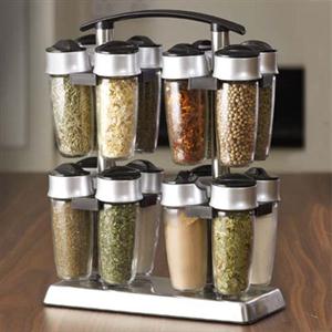 Spice rack for kitchen